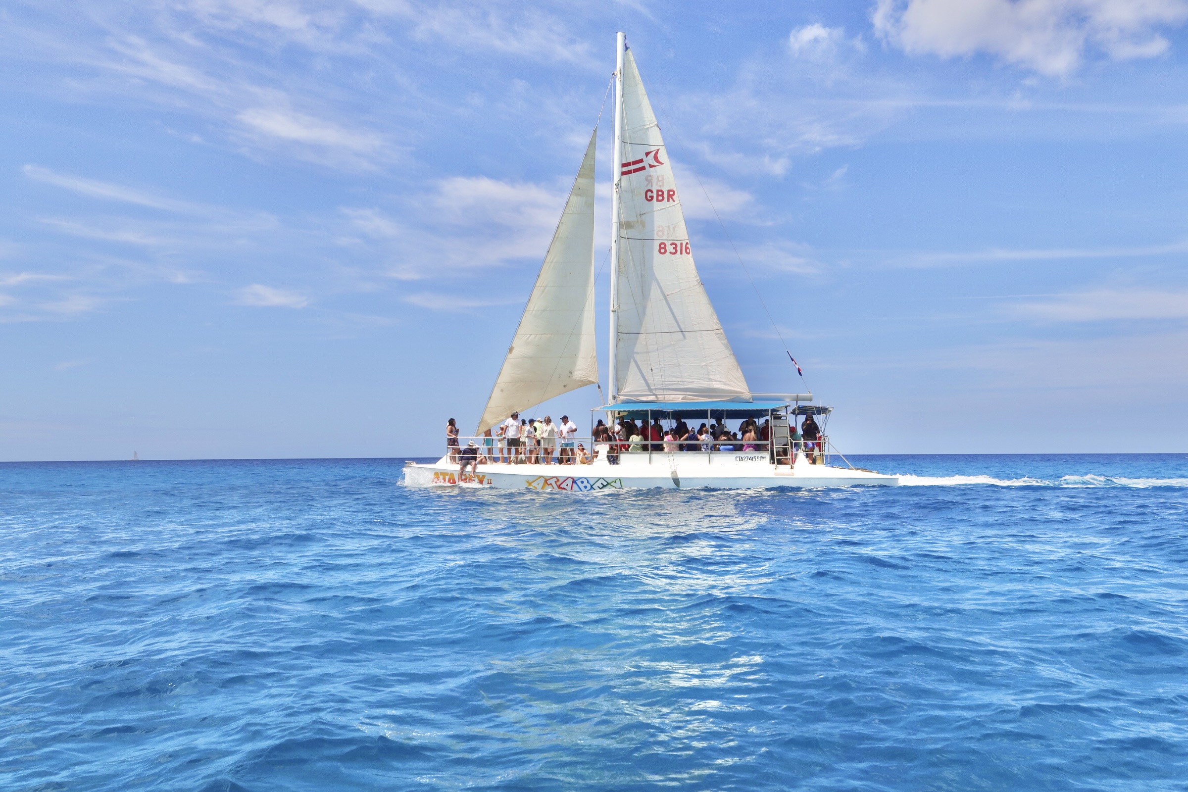 ATABEY PRIVATE SAILING CATAMARAN FOR GROUP EVENTS