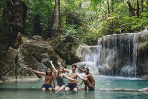 Dominican Damajagua River adventure tailored by Academtours.