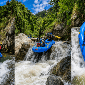 Discover the excitement of whitewater rafting on the Yaque del Norte River, surrounded by the lush mountains of Jarabacoa. This private Cross Country Dominican Adventure is perfect for adventure seekers and nature lovers alike.